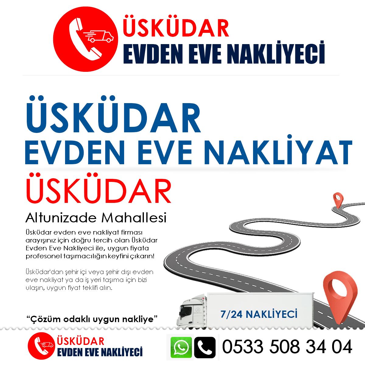 Altunizade EVden Eve Nakliyat