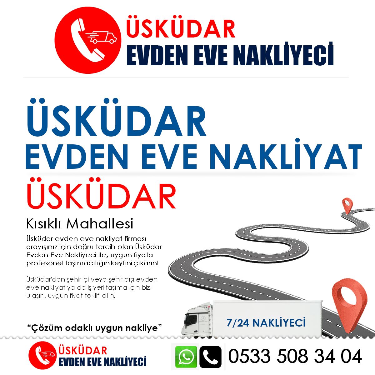 Kısıklı EVden Eve Nakliyat