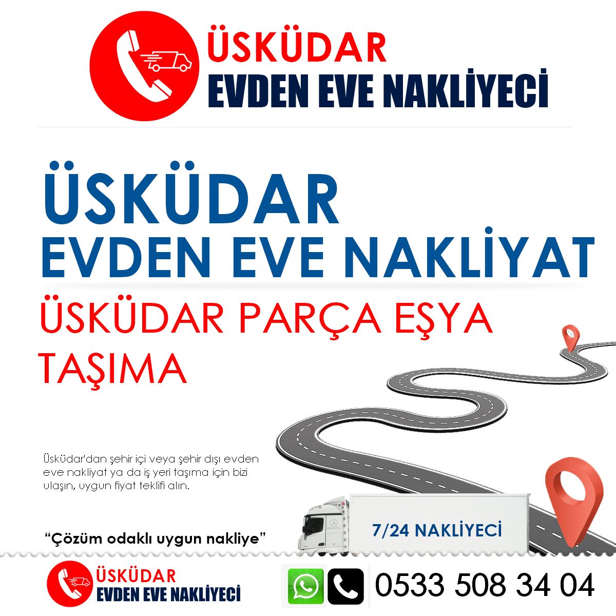 Üsküdar Parça Eşya Taşıma : Kapak Görseli